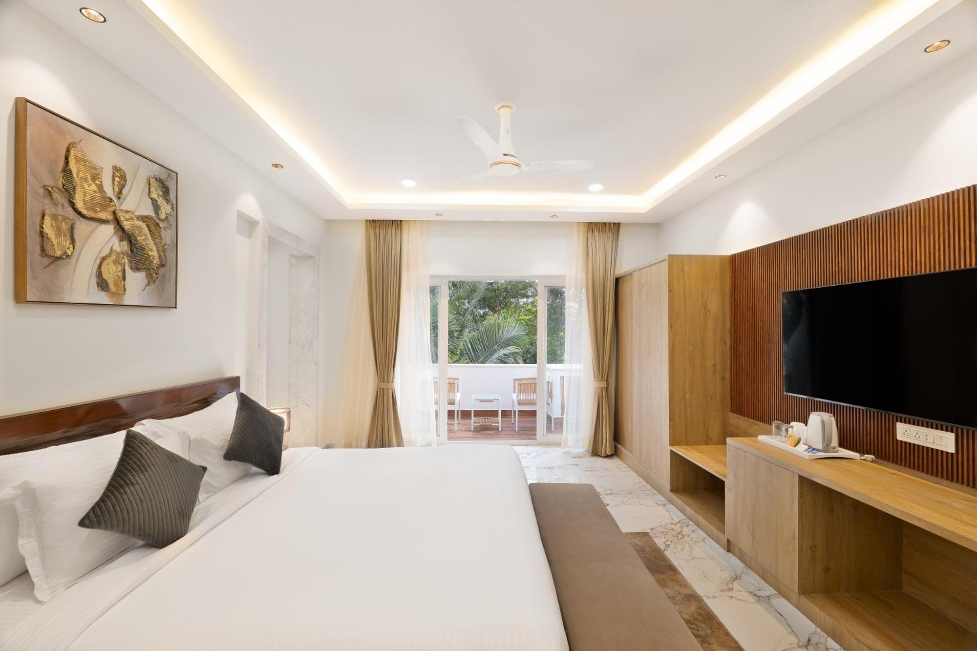 White Wharf Beach Resort Morjim Goa Ngoại thất bức ảnh